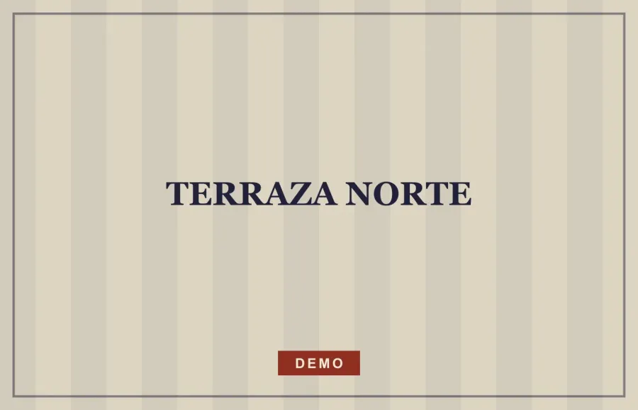 Fotografía de muestra de Terraza norte